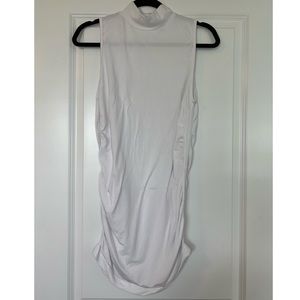 Fabletics Mock Neck Ruched Dress - SZ M
